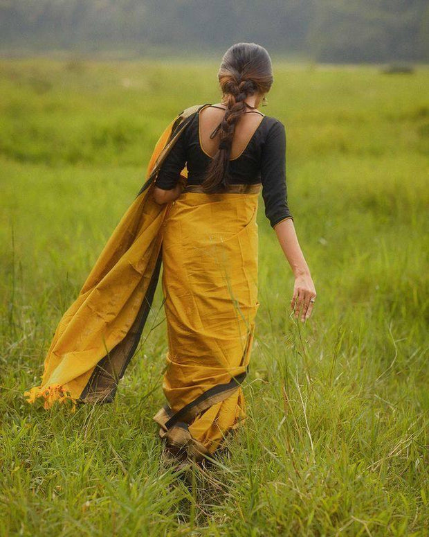 Vastra Creations Banarasi Soft Silk Saree