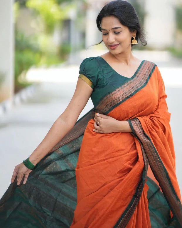 Vastra Creations Banarasi Soft Silk Saree