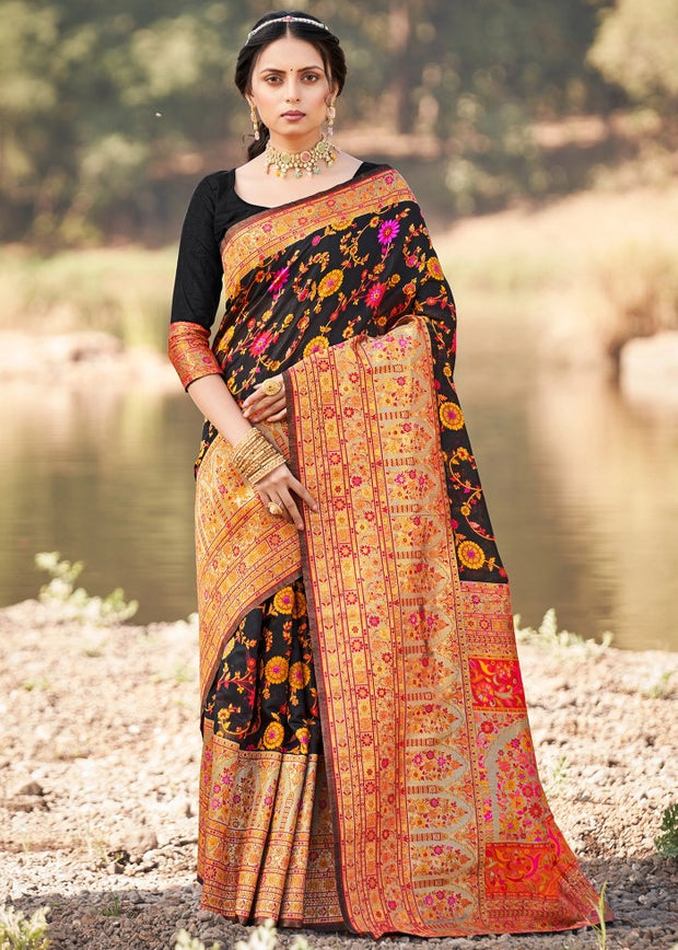 Vastra Creations Banarasi Soft Silk Wedding  Saree