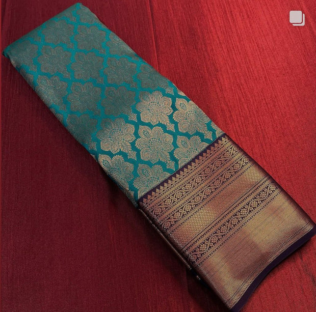 Vastra Creations Banarasi Soft Silk Saree