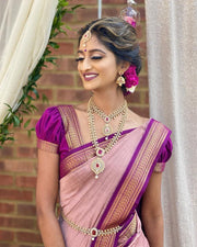 Vastra Creations Banarasi Soft Silk Saree