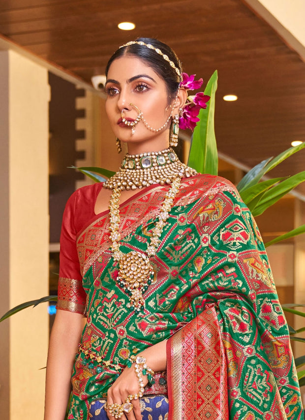 Vastra Creations Banarasi Soft Silk Wedding  Saree