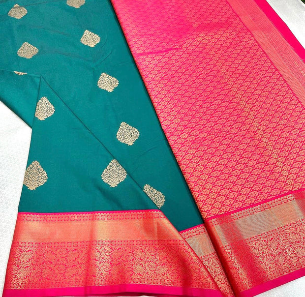 Vastra Creations Banarasi Soft Silk Saree
