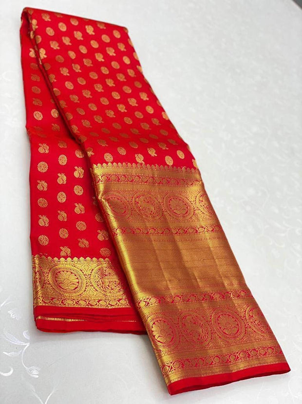 Vastra Creations Banarasi Soft Silk Saree