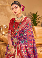 Vastra Creations Banarasi Soft Silk Wedding  Saree