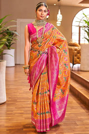 Vastra Creations Banarasi Soft Silk Wedding  Saree