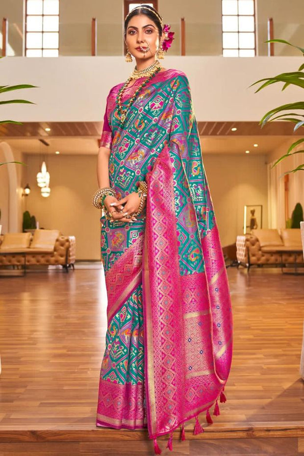 Vastra Creations Banarasi Soft Silk Wedding  Saree