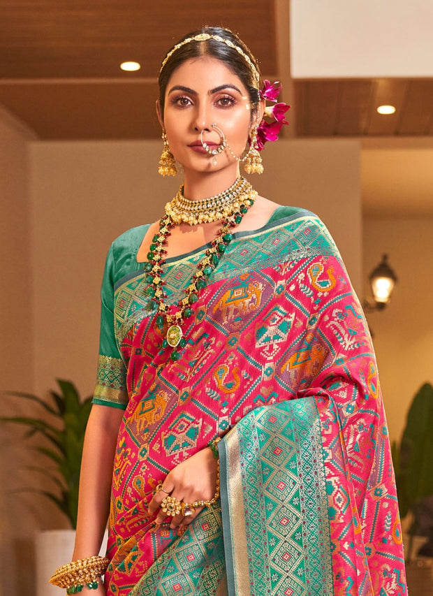 Vastra Creations Banarasi Soft Silk Wedding  Saree