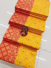 Vastra Yellow Pari