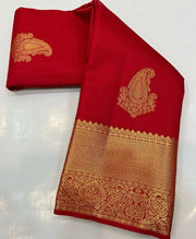 Vastra Creations Banarasi Soft Silk Saree