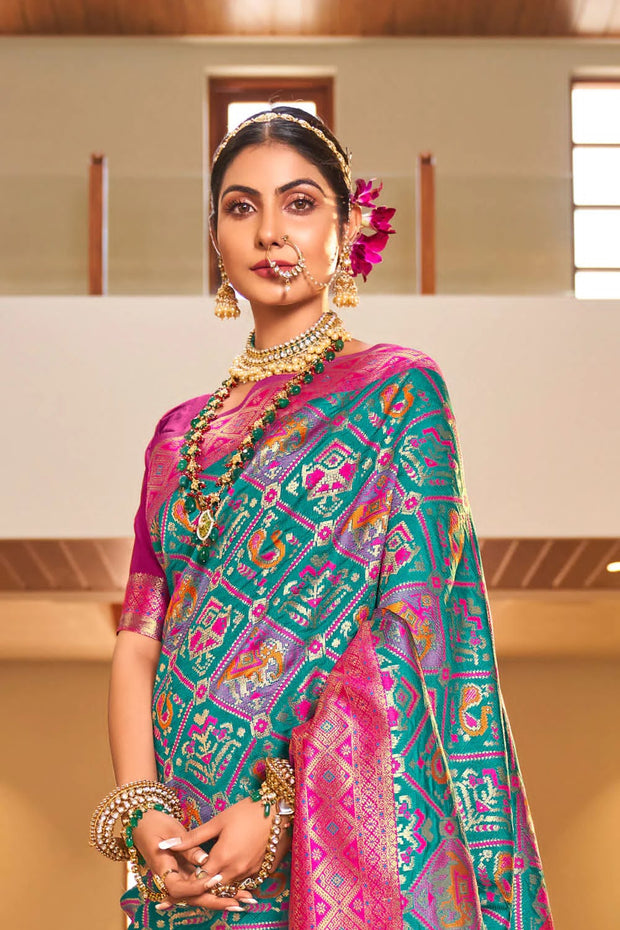 Vastra Creations Banarasi Soft Silk Wedding  Saree