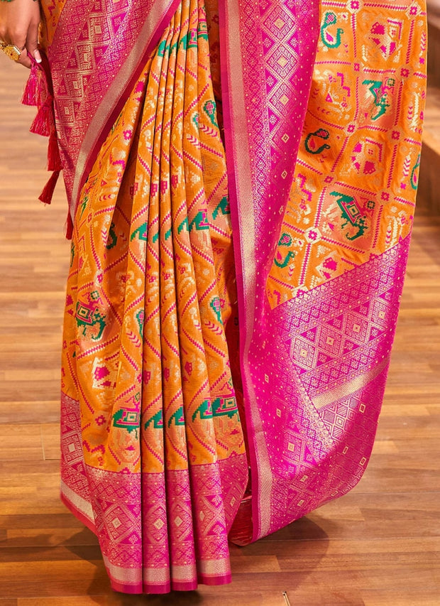 Vastra Creations Banarasi Soft Silk Wedding  Saree