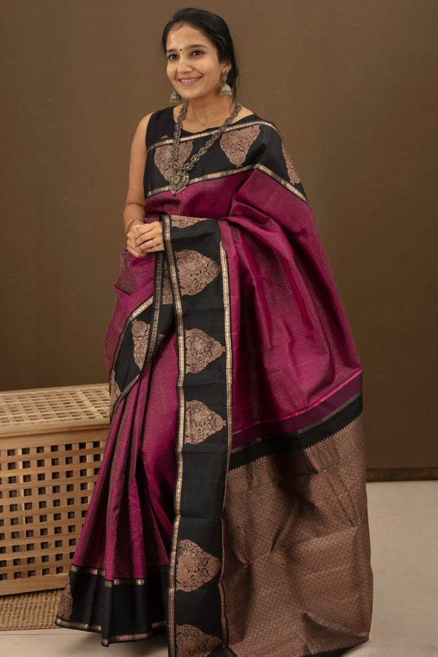 Vastra Creations Banarasi Soft Silk Saree