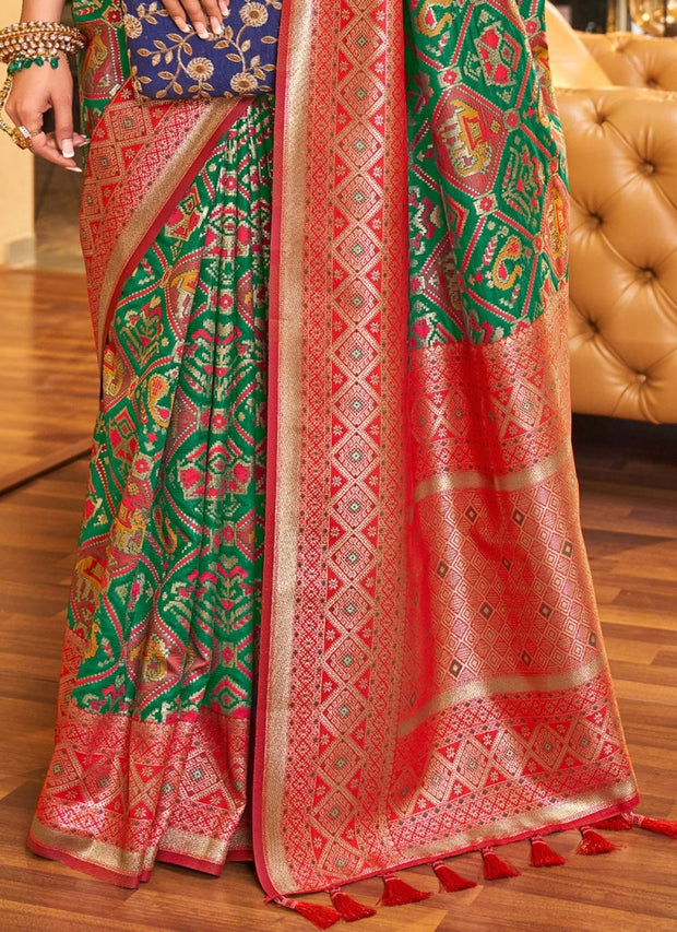 Vastra Creations Banarasi Soft Silk Wedding  Saree