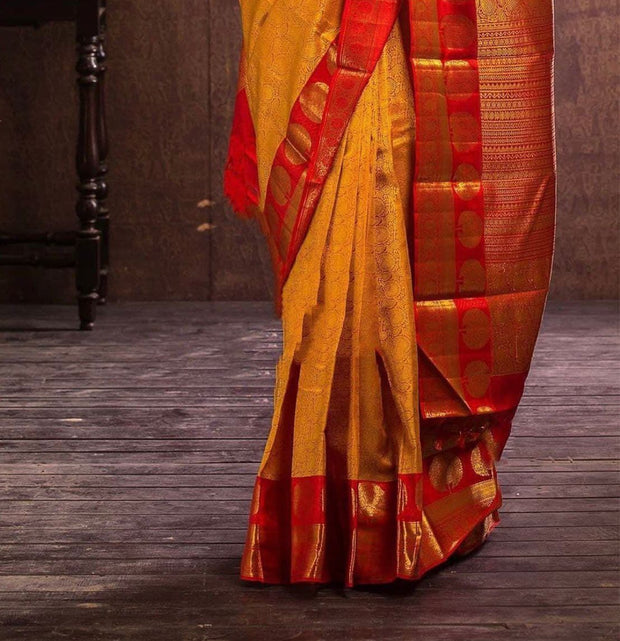 Vastra Creations Banarasi Soft Silk Saree