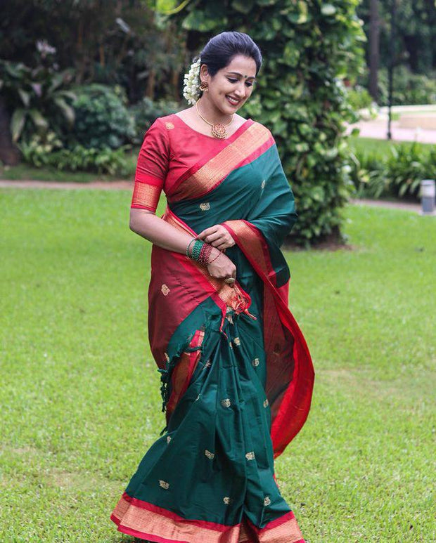 Vastra Creations Banarasi Soft Silk Saree