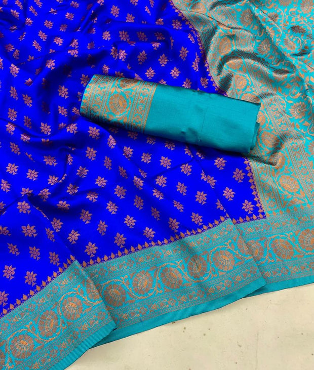 Vastra Creations Banarasi Soft Silk Saree