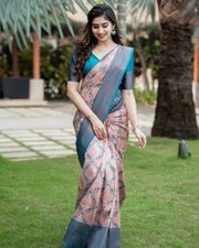 Vastra Creations Banarasi Soft Silk Saree