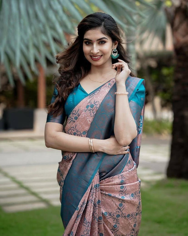 Vastra Creations Banarasi Soft Silk Saree