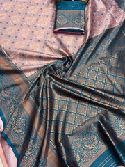 Vastra Creations Banarasi Soft Silk Saree