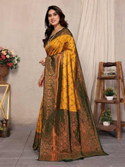 Vastra Creations Banarasi Soft Silk Saree